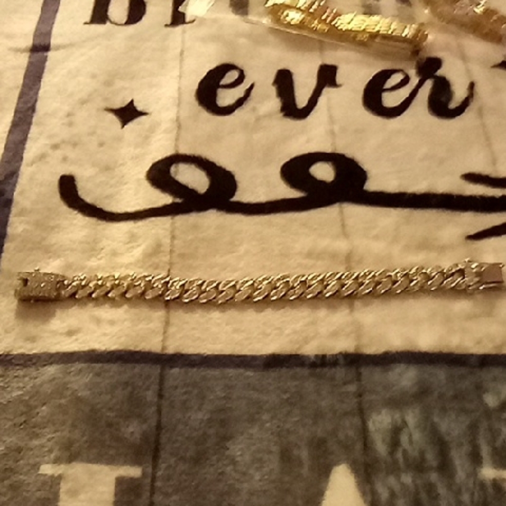 Men's Gold Chain Bracelet